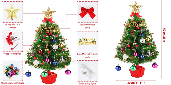 mini christmas tree ornaments