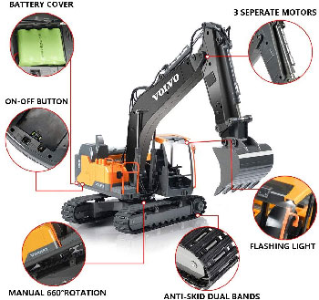 heavy-duty excavator toy