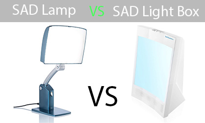 SAD Lamp vs. SAD Light Box