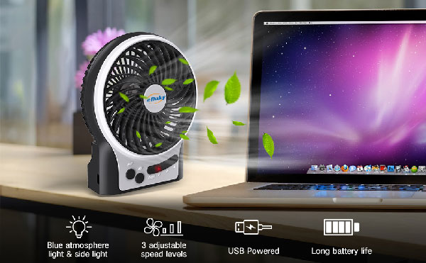 Portable Battery Operated Fan